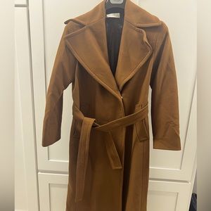 MANGO brown woman’s coat size XS
